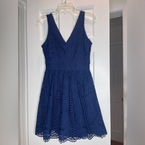 Blue Lace Dress